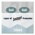 Mr. Clean Glass and Multi-Surface Cleaner with Scotchgard Protector, Apple, 1 Gal, Ready-To-Use