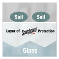 Mr. Clean Glass and Multi-Surface Cleaner with Scotchgard Protector, Apple, 1 Gal, Ready-To-Use, 2/Carton