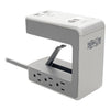Tripp Lite Surge Protector, 6 AC Outlets/2 USB-A and 1 USB-C Ports, 8 ft Cord, 1,080 J, Gray