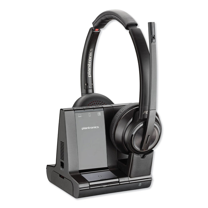 poly Savi W8220M Binaural Over-the-Head Headset
