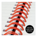 Black n' Red Flexible Cover Twinwire Notebook, SCRIBZEE Compatible, 1 Subject, Wide/Legal Rule, Black Cover, 11.75 x 8.25, 70 Sheets