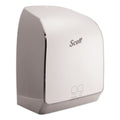 Scott Pro Electronic Hard Roll Towel Dispenser, 12.66 x 9.18 x 16.44, Brushed Silver