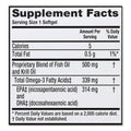 MegaRed Advanced 4-in-1 Omega-3 Softgel, 80 Count
