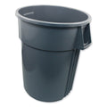 Impact Gator Plus Container, Round, Plastic, 55 gal, Gray