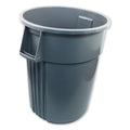 Impact Gator Plus Container, Round, Plastic, 55 gal, Gray