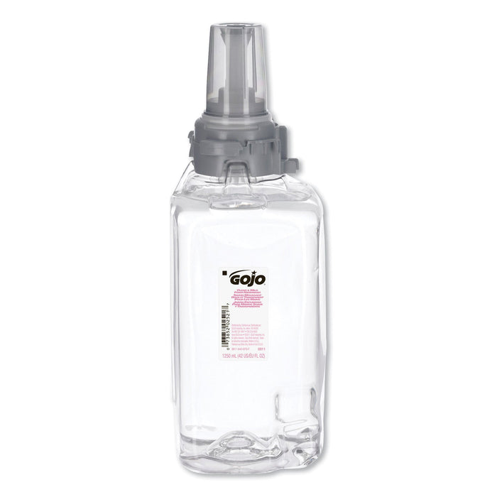GOJO Green Certified Clear and Mild Foam Hand Wash, For ADX-12 Dispenser, Fragrance-Free, 1,250 mL