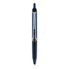 Pilot Precise V5RT Roller Ball Pen, Retractable, Extra-Fine 0.5 mm, Navy Ink, Navy Barrel, Dozen