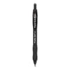 Paper Mate Profile Gel Pen, Retractable, Medium 0.7 mm, Black Ink, Translucent Black Barrel, 36/Pack