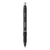 Sharpie S-Gel High-Performance Gel Pen, Retractable, Fine 0.5 mm, Black Ink, Black Barrel, Dozen