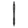 Paper Mate Profile Gel Pen, Retractable, Fine 0.5 mm, Black Ink, Translucent Black Barrel, 36/Pack