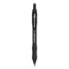 Paper Mate Profile Ballpoint Pen, Retractable, Medium 1 mm, Black Ink, Translucent Black Barrel, Dozen