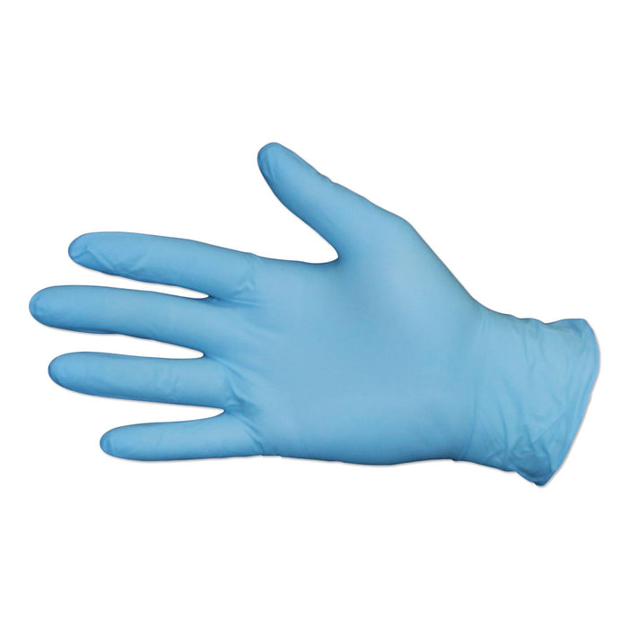 Impact DiversaMed Disposable Powder-Free Exam Nitrile Gloves, Blue, Medium, 100/Box