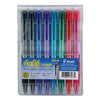 Pilot FriXion Clicker Erasable Gel Pen, Retractable, Extra-Fine 0.5 mm, Assorted Ink and Barrel Colors, 8/Pack