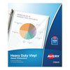 Avery Top-Load Vinyl Sheet Protectors, Heavy Gauge, Letter, Clear, 100/Box