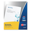 Avery Top-Load Sheet Protector, Economy Gauge, Letter, Clear, 50/Box