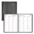 Brownline Essential Collection Weekly Appointment Book in Columnar Format, 11 x 8.5, Black Cover, 12-Month (Jan to Dec): 2023