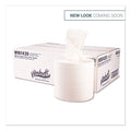 Windsoft Center-Flow Perforated Paper Towel Roll, 7.3 x 15, White, 6 Rolls/Carton
