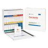First Aid Only Unitized ANSI 2015 Compliant Class B Type III First Aid Kit for 100 People, 217 Pieces, Metal Case