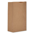 General Grocery Paper Bags, 52 lb Capacity, #2, 4.3" x 2.44" x 7.88", Kraft, 500 Bags