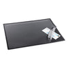 Artistic Lift-Top Pad Desktop Organizer, with Clear Overlay, 22 x 17, Black