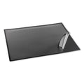 Artistic Lift-Top Pad Desktop Organizer, with Clear Overlay, 22 x 17, Black