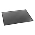 Artistic Lift-Top Pad Desktop Organizer, with Clear Overlay, 22 x 17, Black