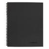 Cambridge Wirebound Guided Meeting Notes Notebook, 1 Subject, Meeting-Minutes/Notes Format, Dark Gray Cover, 11 x 8.25, 80 Sheets