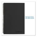 Cambridge Wirebound Guided QuickNotes Notebook, 1 Subject, List-Management Format, Dark Gray Cover, 8 x 5, 80 Sheets