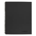 Cambridge Wirebound Guided QuickNotes Notebook, 1 Subject, List-Management Format, Dark Gray Cover, 11 x 8.5, 80 Sheets