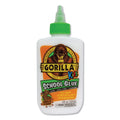 Gorilla School Glue Liquid, 4 oz, Dries Clear, 6/Pack