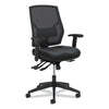 HON Crio High-Back Task Chair with Asynchronous Control, Supports Up to 250 lb, 18" to 22" Seat Height, Black