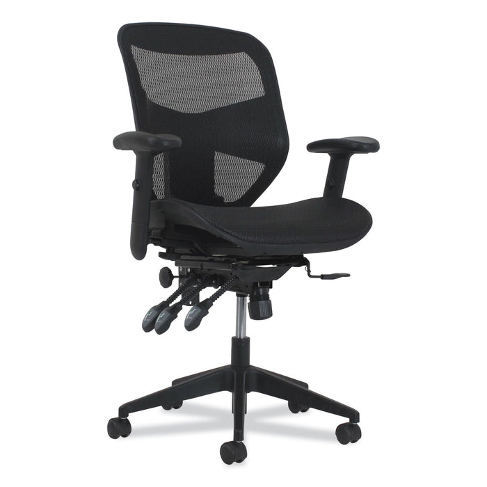 HON Prominent Mesh High-Back Task Chair, Supports Up to 250 lb, 16.93" to 20.67" Seat Height, Black