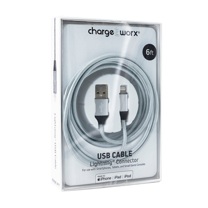 Charge Worx Metallic USB-C Cable by Pasteur Pharmacy