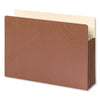 Smead Redrope Drop-Front File Pockets with Fully Lined Gussets, 3.5" Expansion, Legal Size, Redrope, 10/Box