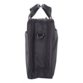 Swiss Mobility Purpose Executive Briefcase, Fits Devices Up to 15.6", Nylon, 3.5 x 3.5 x 12, Black