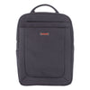 Swiss Mobility Cadence 2 Section Business Backpack, Fits Devices Up to 15.6", Polyester, 6 x 6 x 17, Charcoal