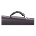 Swiss Mobility Milestone Briefcase, Fits Devices Up to 15.6", Leather, 5 x 5 x 12, Brown