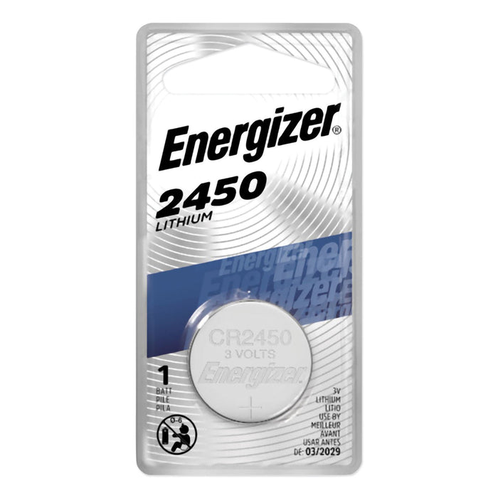 Energizer 2450 Lithium Coin Battery, 3 V