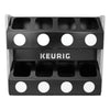 Keurig Premium K-Cup Pod Storage Rack 8-Sleeve, 16 x 21 x 18, Black