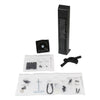 WorkFit Monitor Riser, For 24" Monitors, 30 Degree Tilt, Black, Supports 16 lb