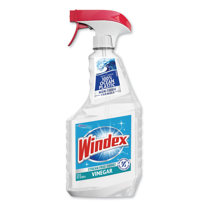 Windex Multi-Surface Vinegar Cleaner, Fresh Clean Scent, 23 oz Spray Bottle
