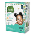 Seventh Generation Free and Clear Baby Wipes, 7 x 7, Refill, Unscented, White, 256/Pack, 3 Packs/Carton