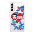 Betty Boop Red White & Boop HD Samsung Galaxy S21 Phone Case by Affinity Bands