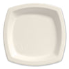 Dart Bare Eco-Forward Sugarcane Dinnerware, Plate, 8.25" dia, Ivory, 125/Pack