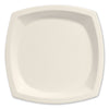 Dart Bare Eco-Forward Sugarcane Dinnerware, Plate, 10" dia, Ivory, 125/Pack