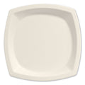 Dart Bare Eco-Forward Sugarcane Dinnerware, Plate, 10" dia, Ivory, 125/Pack