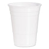 Dart Solo Party Plastic Cold Drink Cups, 16 oz to 18 oz, White, 50/Bag, 20 Bags/Carton