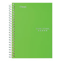 Five Star Wirebound Notebook, 1 Subject, Medium/College Rule, Randomly Assorted Covers, 7 x 4.38, 100 Sheets