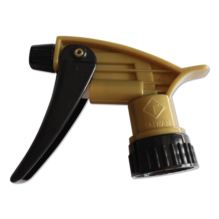 TOLCO 320ARS Acid Resistant Trigger Sprayer, 9.5" Tube, Fits 32 oz Bottle with 28/400 Neck Thread, Gold/Black, 200/Carton