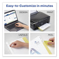 Avery Customizable Print-On Dividers, 3-Hole Punched, 5-Tab, 11 x 8.5, White, 5 Sets